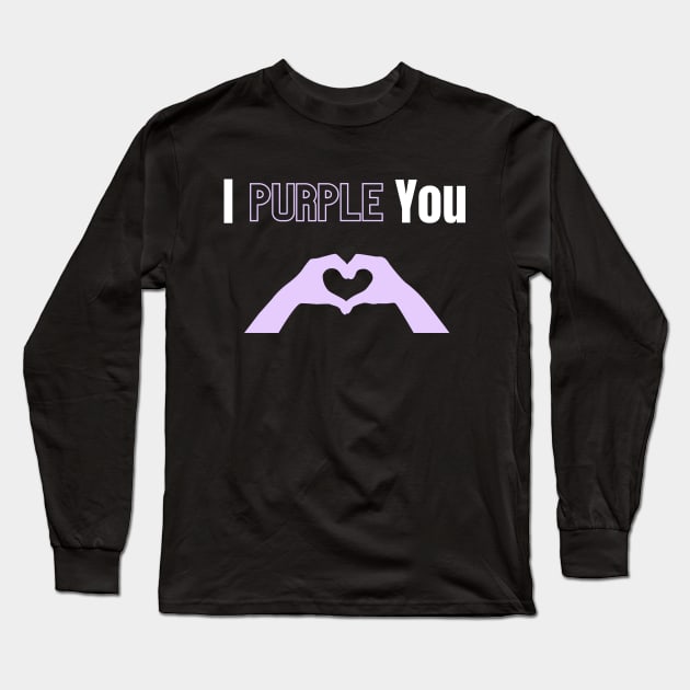 BTS | I purple you | Army | love BTS Long Sleeve T-Shirt by BalmyBell